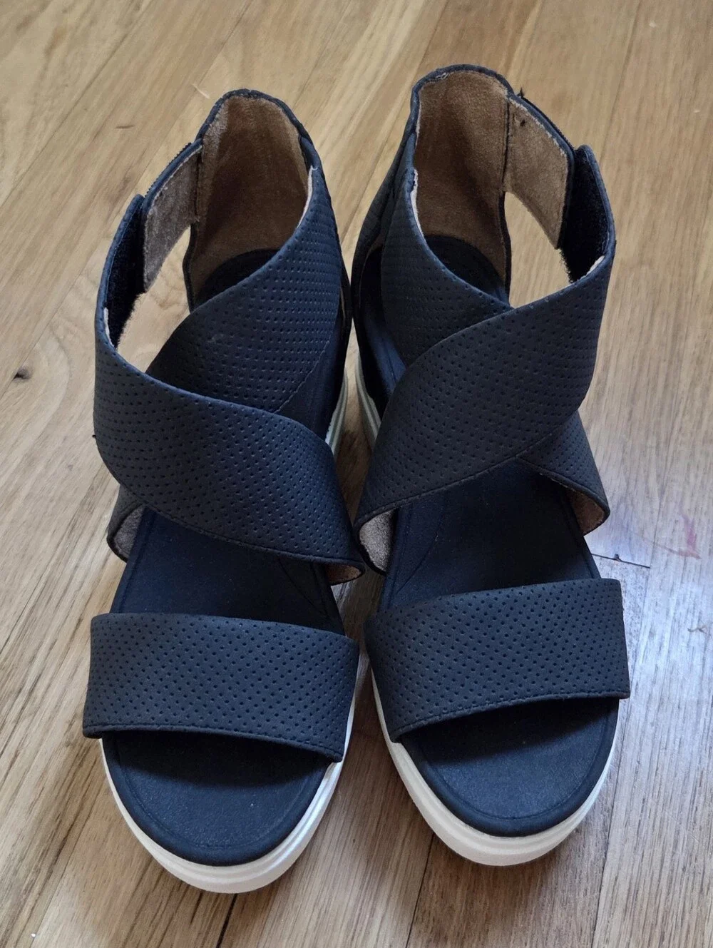 Dr. Scholl's Sheena Wedge Sandals NEW - Picture 1 of 7